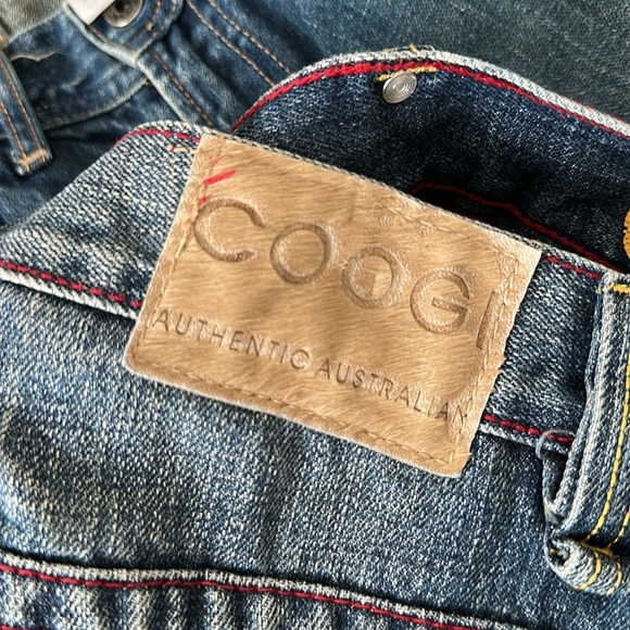 COOGI Vintage Y2K Jeans Embroidered Rainbow Urban Hip Hop Spellout 32x34 - Picture 10 of 16